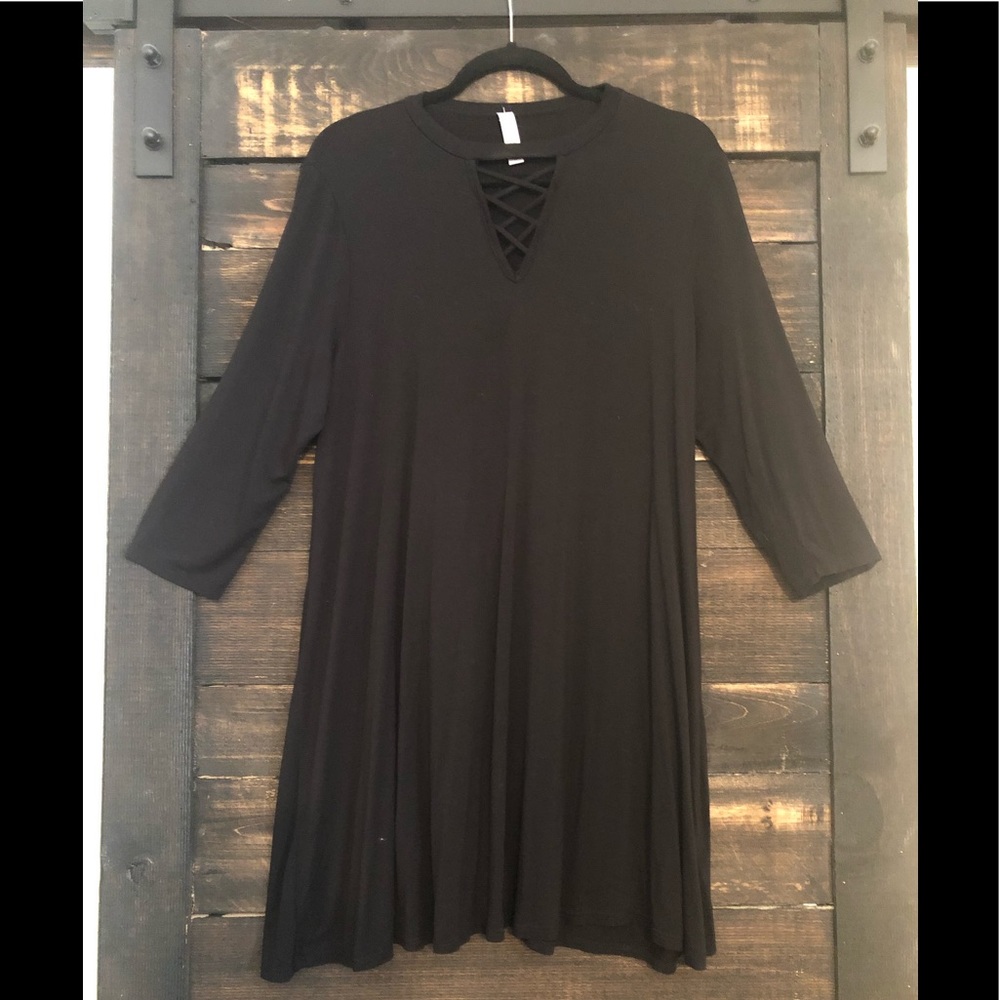 Garden Girl • Black Dress •